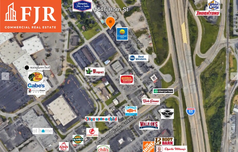 More Photos Of 1446 Horn St, Clarksville Office For Lease