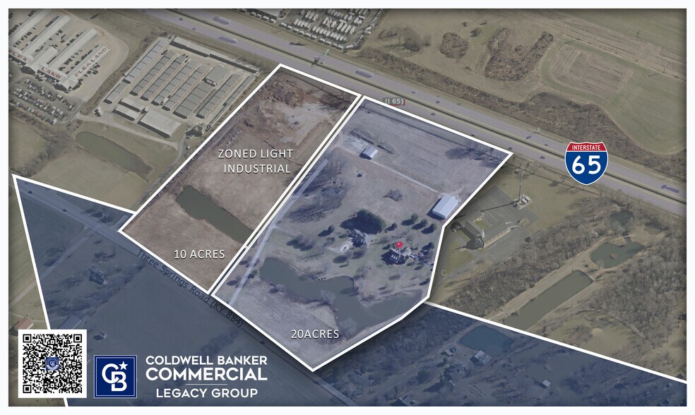 Primary Photo Of 1284 Three Springs rd, Bowling Green Land For Sale