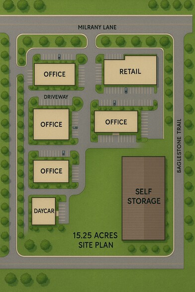 More Photos Of Corner of Milrany Ln and Eaglestone Trl ln, Melissa Land For Sale