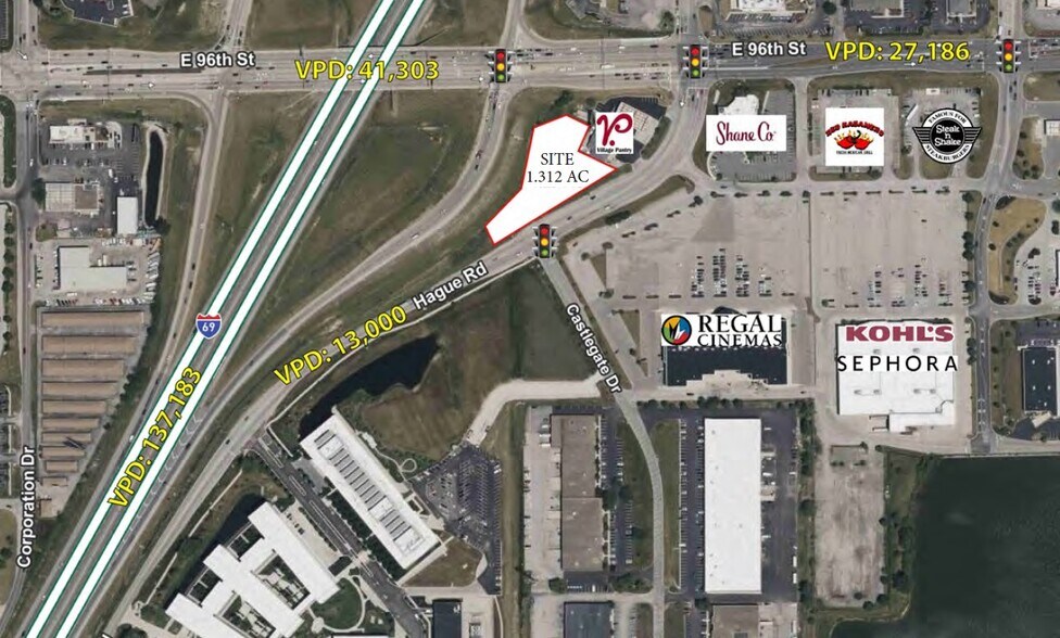 Primary Photo Of E 96th & Hague Rd, Indianapolis Land For Sale