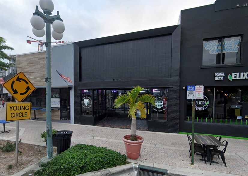 Primary Photo Of 1816 Harrison St, Hollywood Storefront For Sale