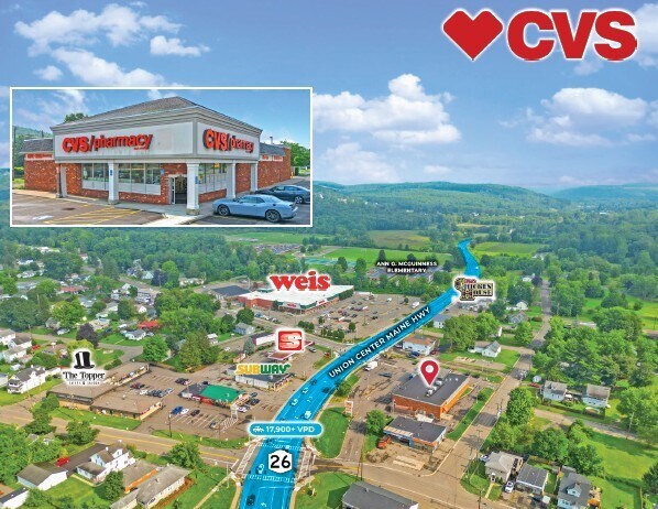Primary Photo Of 1008 Union Center Maine Hwy, Endicott Drugstore For Sale