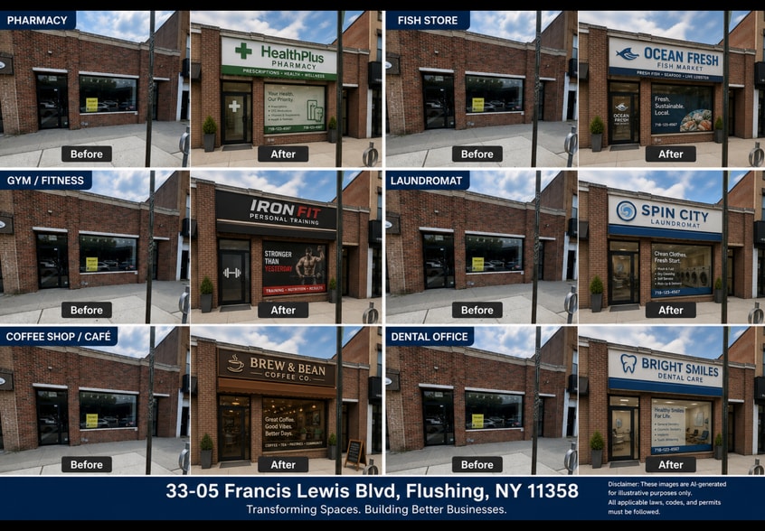 More Photos Of 33-05 Francis Lewis Blvd, Flushing Storefront For Lease