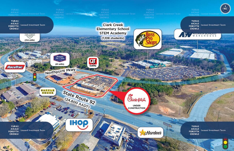 More Photos Of 1130 Georgia 92, Acworth Fast Food For Sale