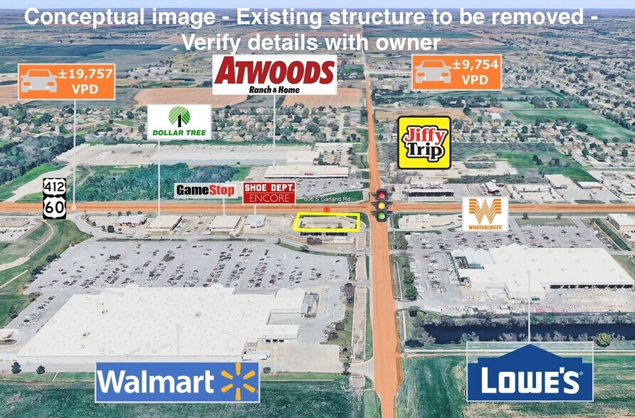 More Photos Of 606 S Garland Rd, Enid Fast Food For Lease