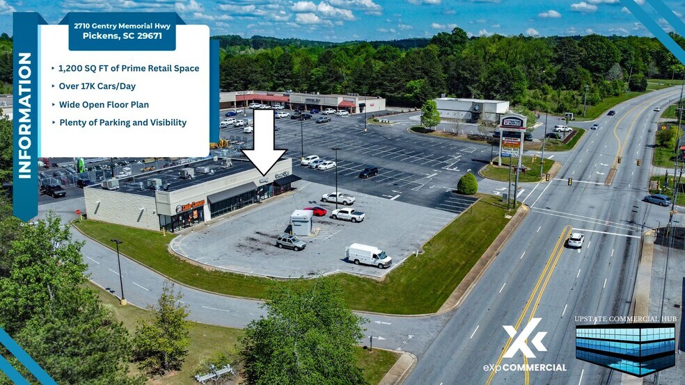 More Photos Of 2710a Gentry Memorial Hwy, Pickens Unknown For Lease