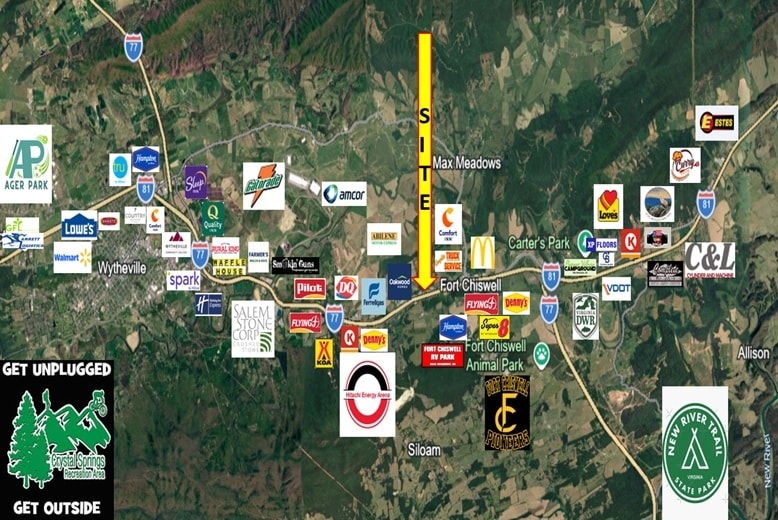 More Photos Of 2220 E Lee Hwy, Wytheville Land For Sale