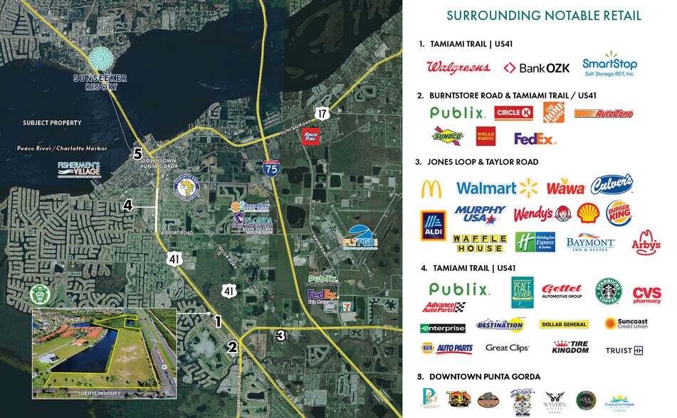 More Photos Of 3695 Tamiami Trl, Punta Gorda Land For Sale