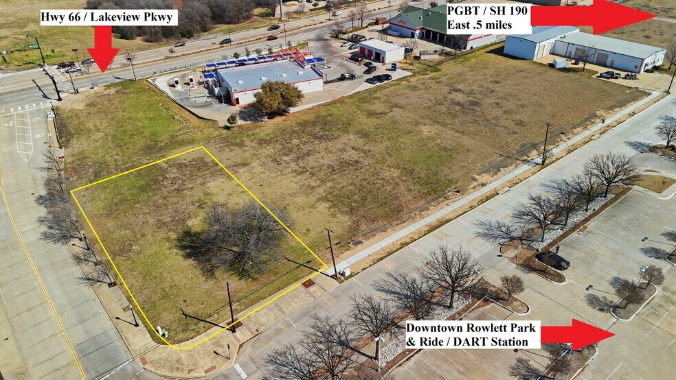 Primary Photo Of 4101 Industrial St, Rowlett Land For Sale