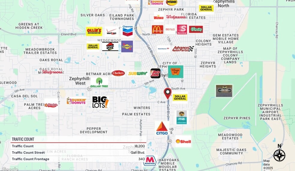 More Photos Of 4822 Gall Blvd, Zephyrhills Freestanding For Lease