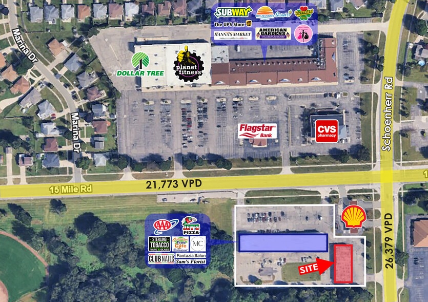 More Photos Of 13400-13480 E 15 Mile Rd, Sterling Heights Unknown For Lease