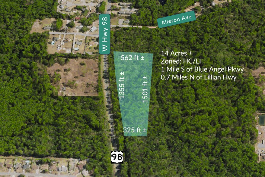 More Photos Of 10000 Blk U.S. 98 W Hwy, Pensacola Land For Sale