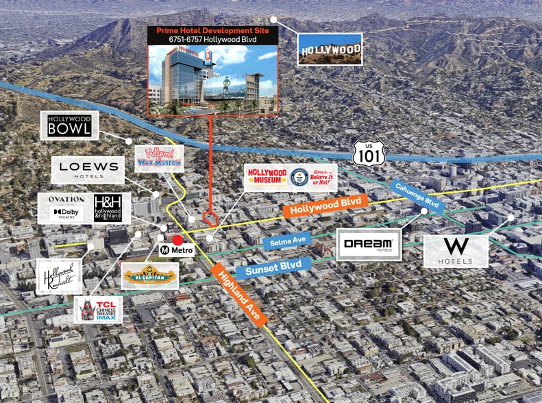 More Photos Of 6751-6757 Hollywood Blvd, Los Angeles Office For Sale