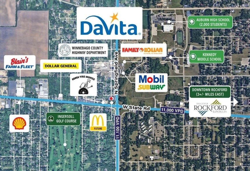 More Photos Of 198 N Springfield Ave, Rockford Healthcare For Sale