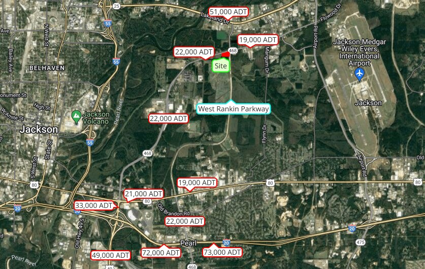 Primary Photo Of Flowood Dr, Flowood Land For Sale
