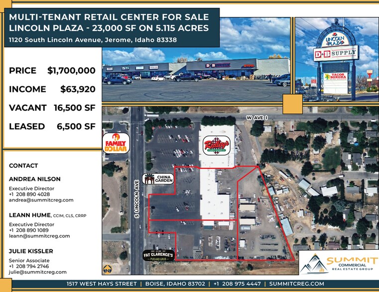 More Photos Of 1120 S Lincoln Ave, Jerome General Retail For Sale