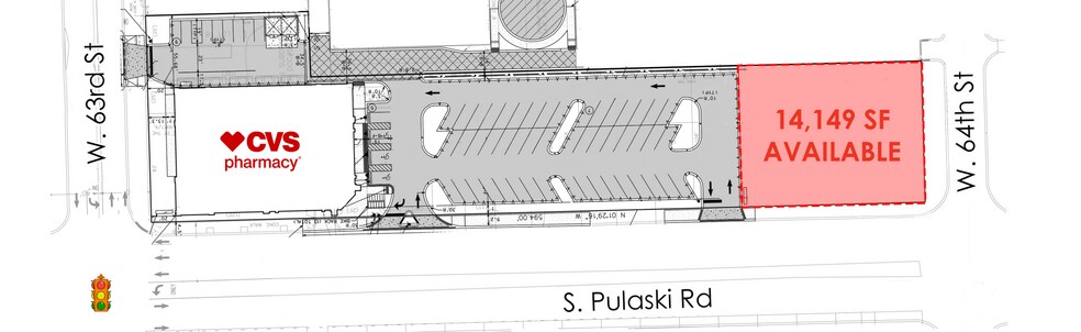 More Photos Of 6351 S Pulaski Rd, Chicago Land For Lease