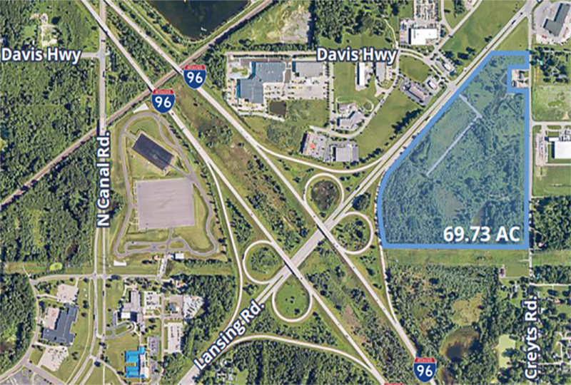 Primary Photo Of Creyts Rd @ Old Lansing Road, Dimondale Land For Sale