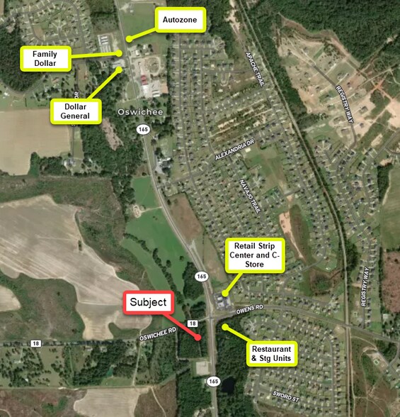 More Photos Of 0 Highway 165, Fort Mitchell Land For Sale