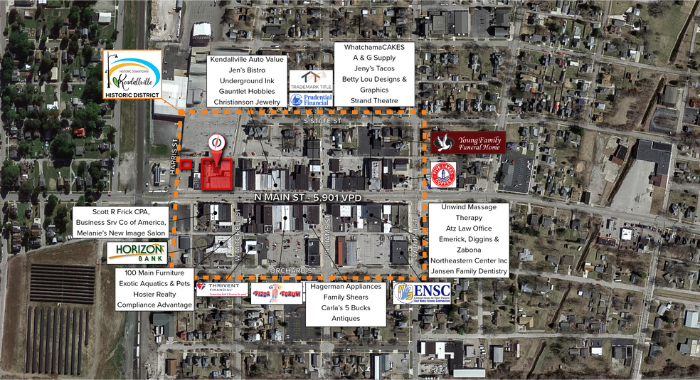 More Photos Of 116 N Main St, Kendallville Flex For Lease