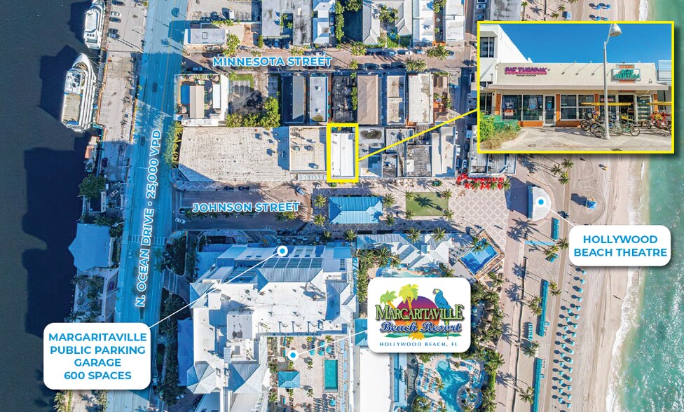 More Photos Of 327-329 Johnson St, Hollywood Storefront For Sale