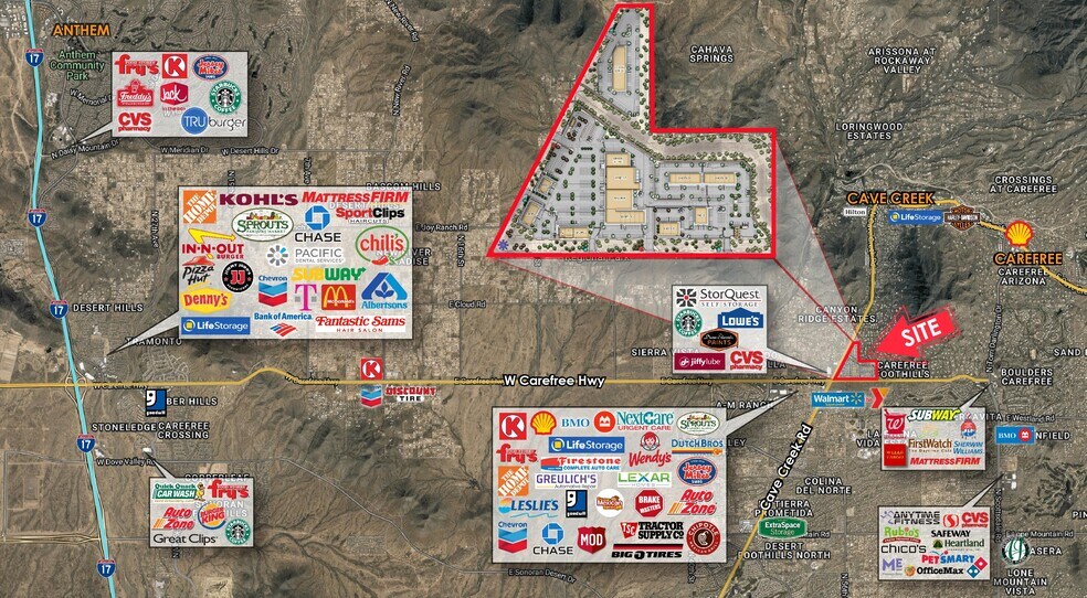 Primary Photo Of NEC Carefree Hwy & Cave Creek Rd, Cave Creek Healthcare For Sale