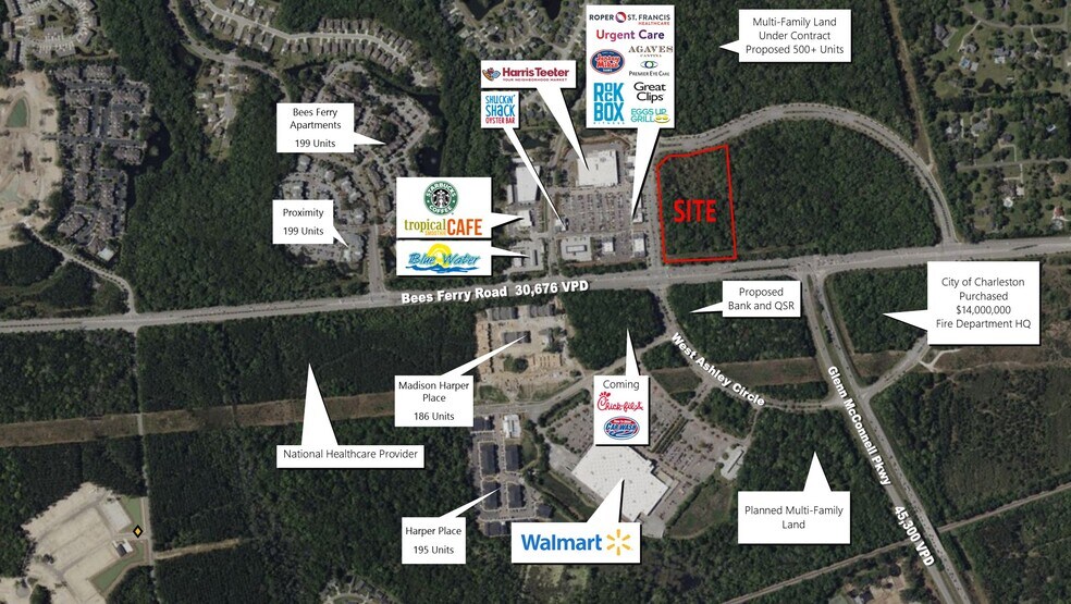 Primary Photo Of 000 West Ashley Cir, Charleston Land For Lease