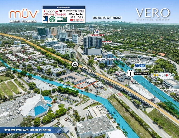 Primary Photo Of 9711 SW 77th Ave, Miami Freestanding For Sale
