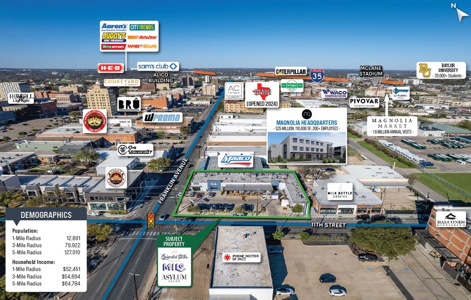 More Photos Of 1020 Franklin Ave, Waco Storefront For Sale