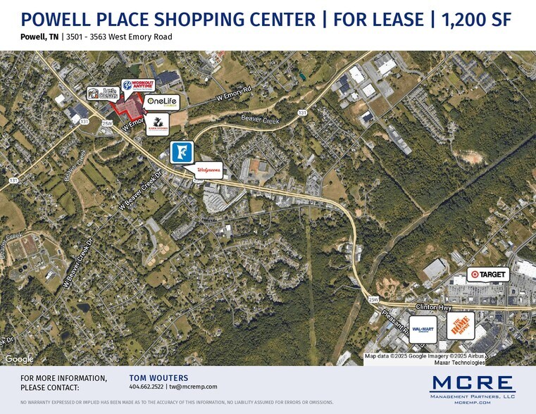 More Photos Of 3529 Emory Rd, Powell Unknown For Lease