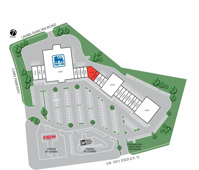 More Photos Of 2420-2458 SW Cary Pky, Cary Unknown For Lease