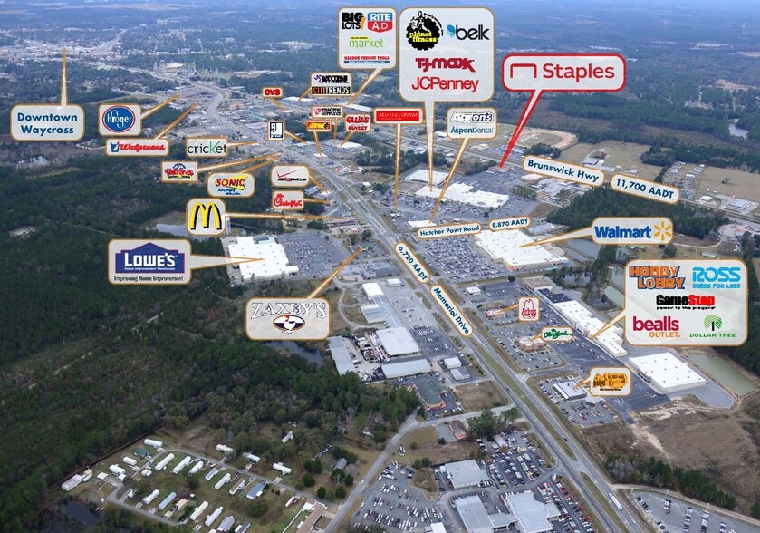 More Photos Of 2250 Brunswick Hwy, Waycross Freestanding For Sale