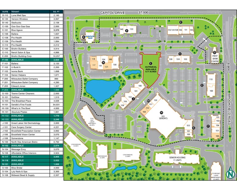 More Photos Of 18985 W Capitol Dr, Brookfield Unknown For Lease