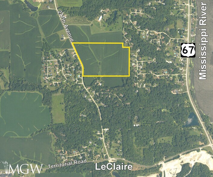 Primary Photo Of 277th Avenue, Le Claire Land For Sale