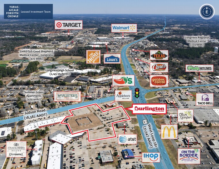 More Photos Of 103 W Loop 281, Longview General Retail For Lease