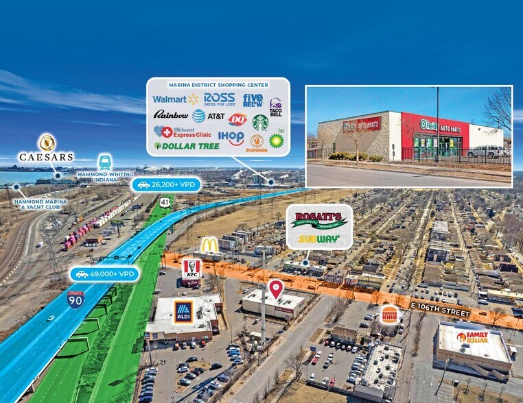 Primary Photo Of 4000 E 106th St, Chicago Freestanding For Sale