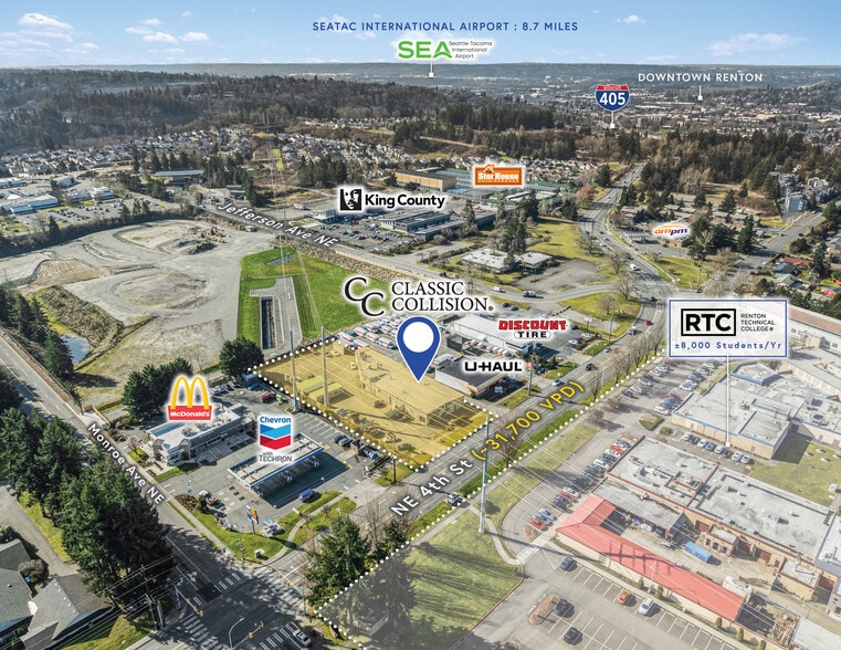 More Photos Of 3205 NE 4th St, Renton Auto Repair For Sale