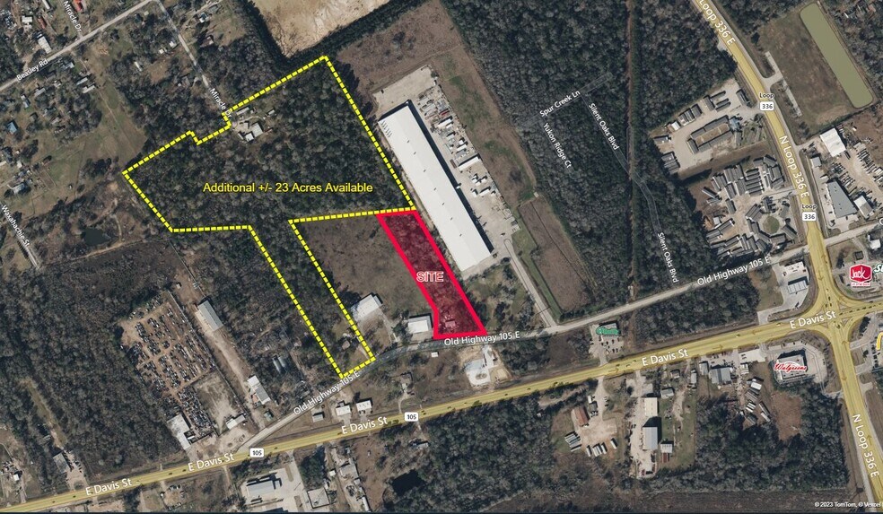 Primary Photo Of 3190 Old Highway 105 E, Conroe Land For Sale