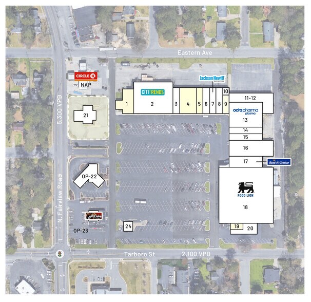 More Photos Of 105-212 N Fairview Rd, Rocky Mount Unknown For Lease