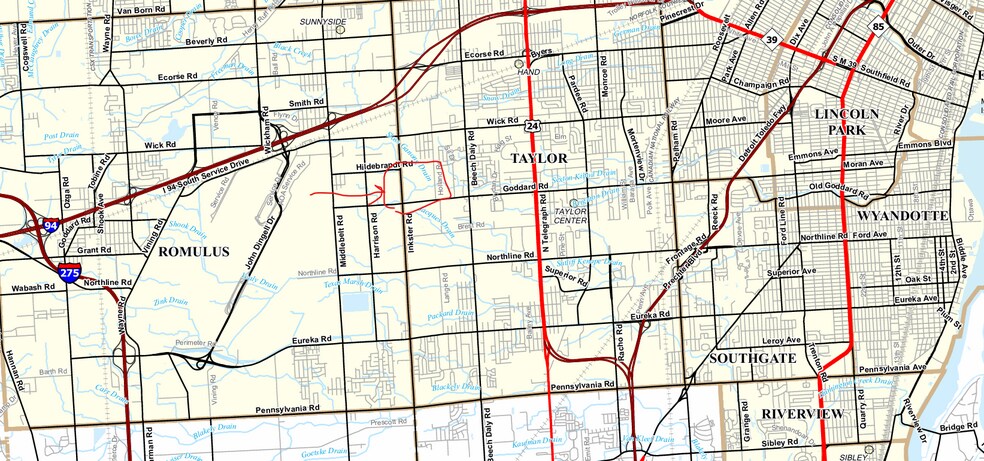 More Photos Of 9951 Inkster Rd, Taylor Land For Sale