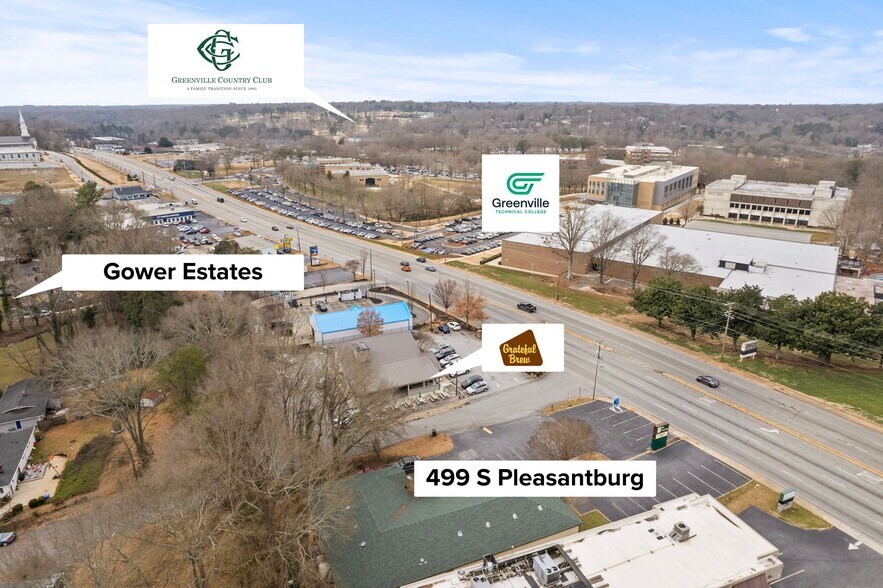 More Photos Of 499 S Pleasantburg Dr, Greenville Freestanding For Sale