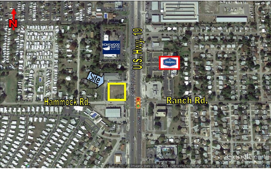 Primary Photo Of Hammock Rd @ US Hwy 19, Port Richey Land For Sale