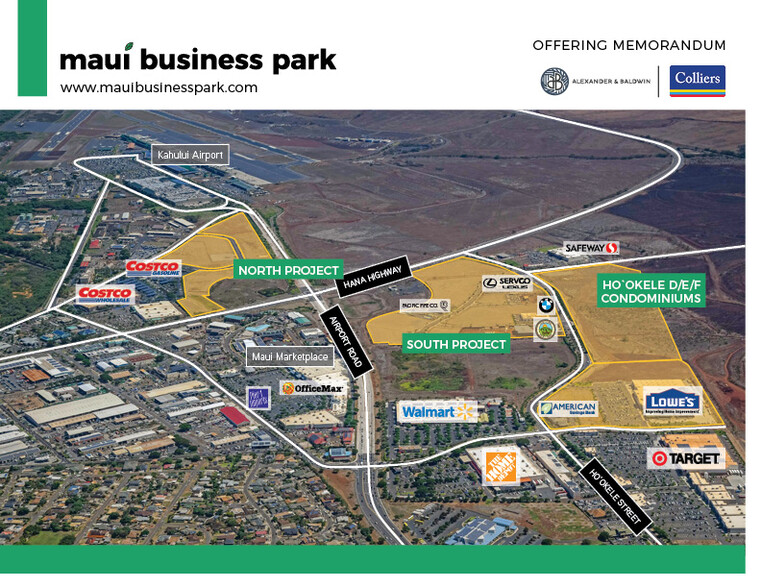 Primary Photo Of Hana Hwy & Dairy Rd, Kahului Land For Sale