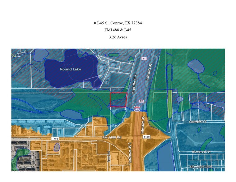 More Photos Of 0 Interstate 45 Hwy, Conroe Land For Sale