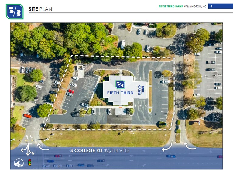 More Photos Of 5201 S College Rd, Wilmington Bank For Sale
