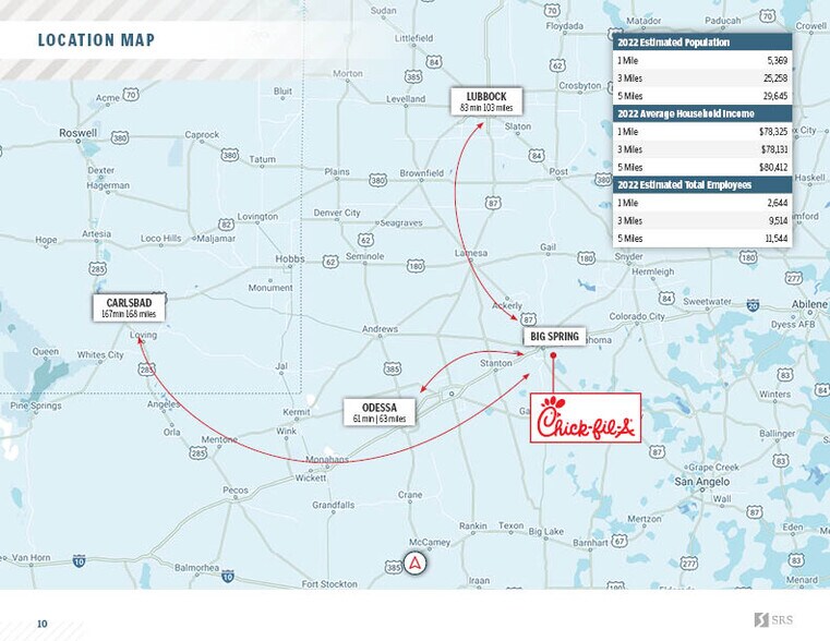 More Photos Of 502 E FM 700, Big Spring Fast Food For Sale