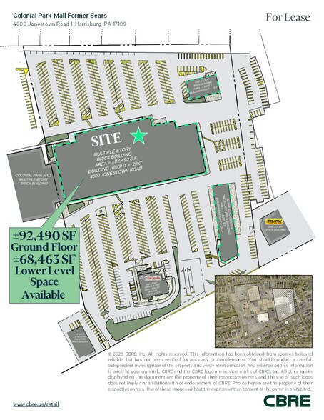 More Photos Of 4600 Jonestown Rd, Harrisburg Department Store For Lease