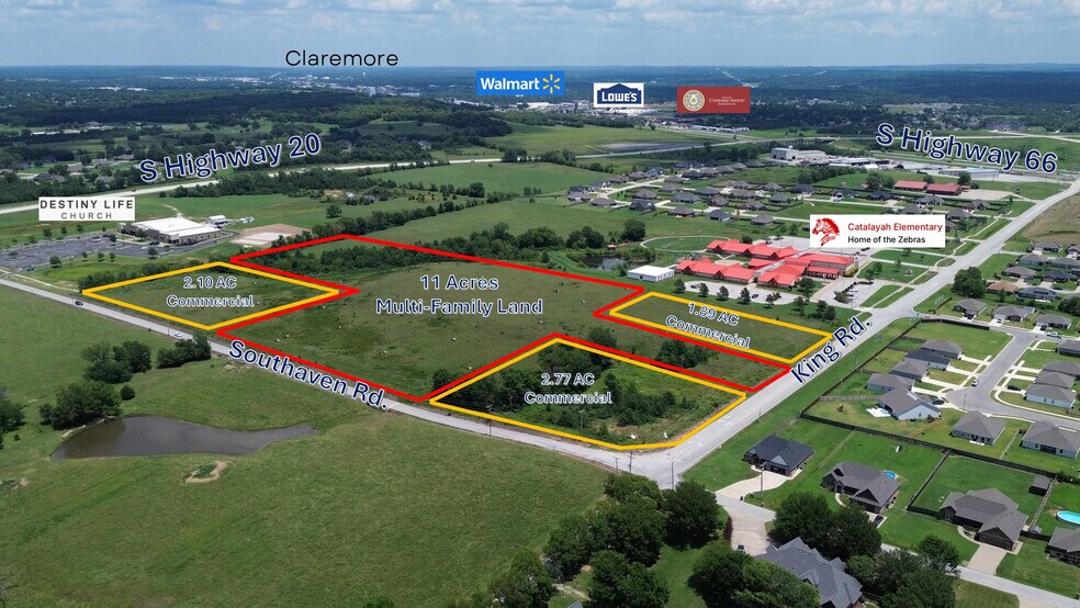 Primary Photo Of 2700 King Rd, Claremore Land For Sale