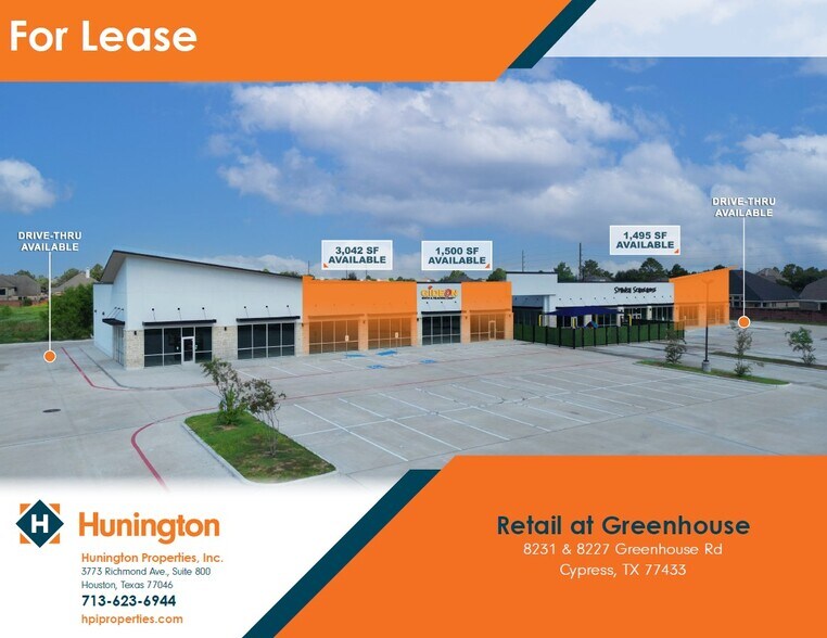Primary Photo Of 8227 Greenhouse Rd, Cypress Unknown For Lease
