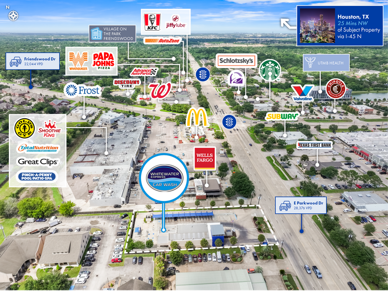 More Photos Of 300 W Parkwood Ave, Friendswood Carwash For Sale